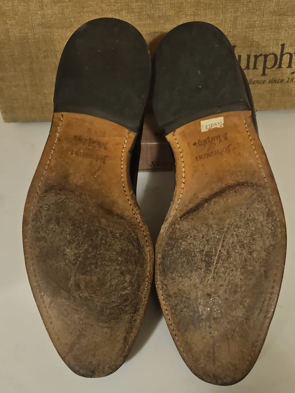 Johnston & Murphy Men’s Tassel Loafers in Dark Brown Leather
